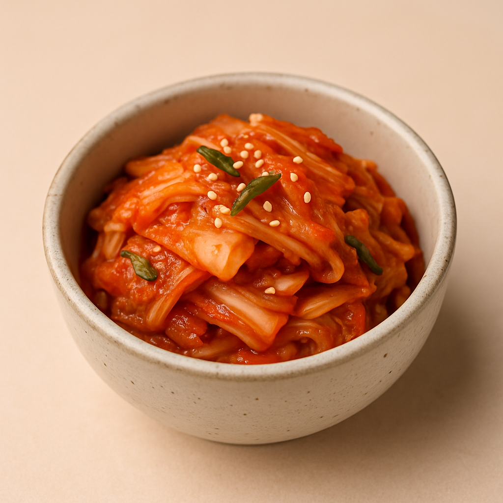 Ciotola di kimchi speziato